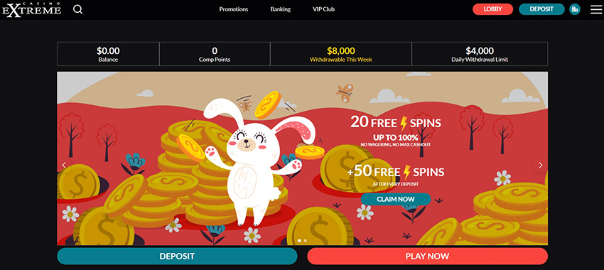 The main page