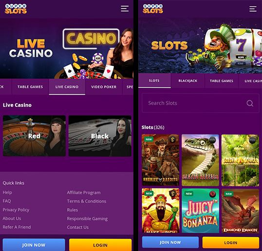 Games catalog