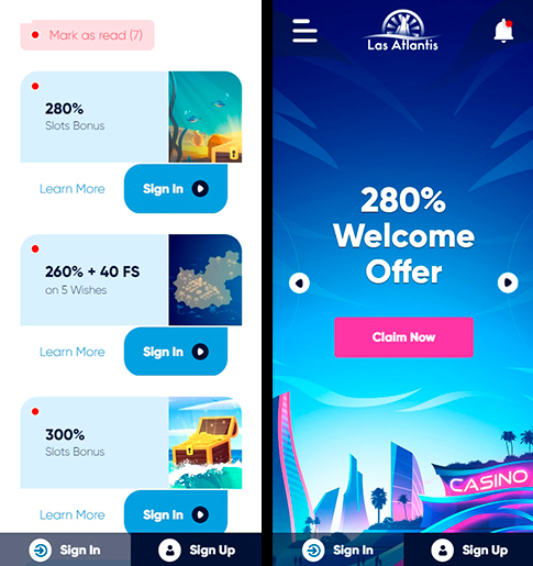 Casino bonuses