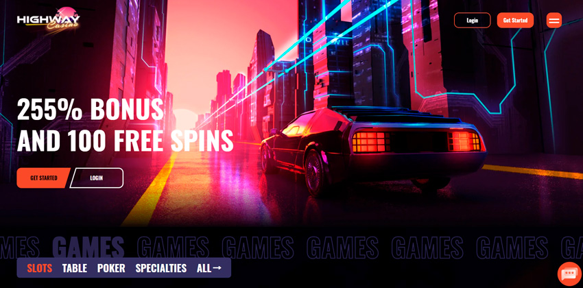 The attractive home page design