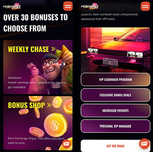 Mobile casino promotions