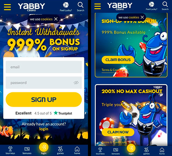 The mobile casino design
