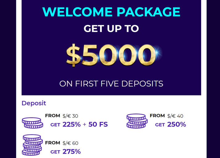 The sign up bonus