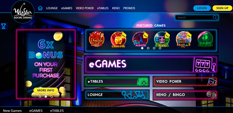 Casino’s official website