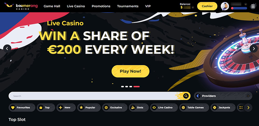 The online casino official website