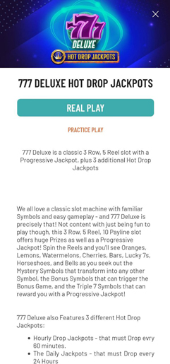 Demo versions of slots