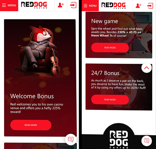 Mobile casino bonus offers