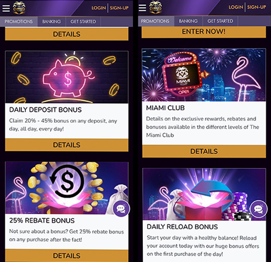 Casino promo offers