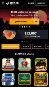 Design of the mobile casino