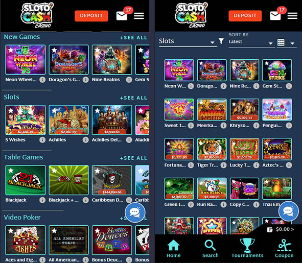 Game categories