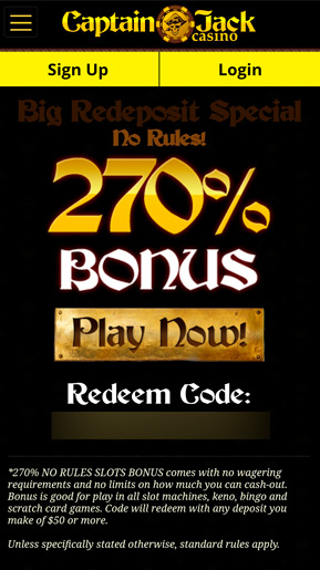 Bonuses at a casino