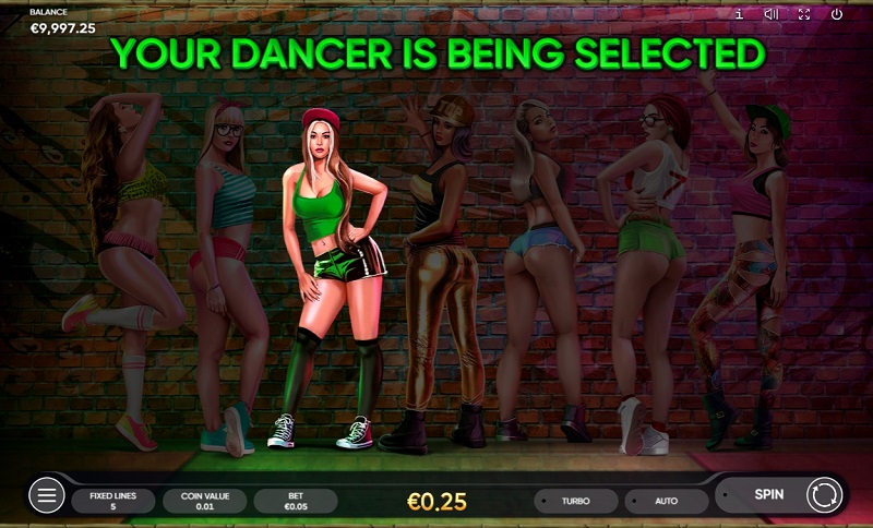 Twerk slot machine