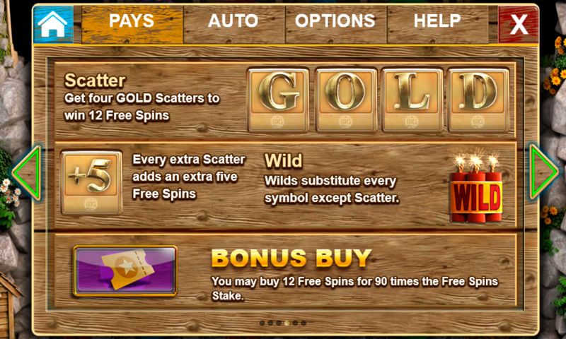 Free spins round