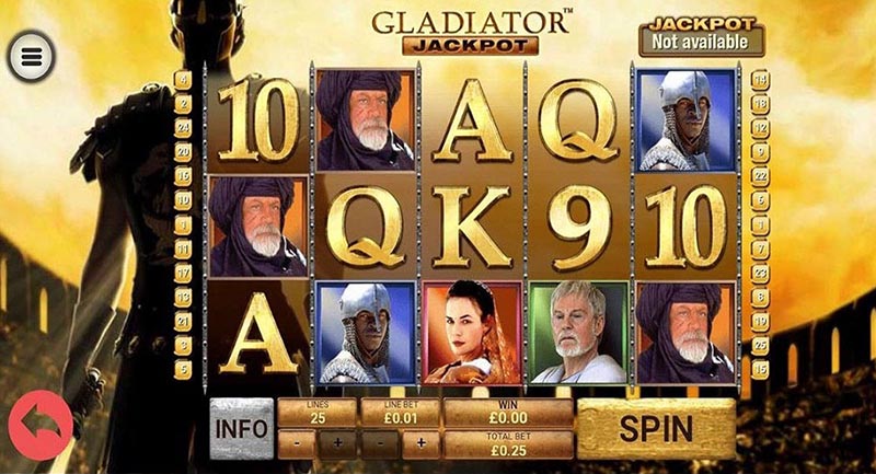 Slot machine on a mobile phone
