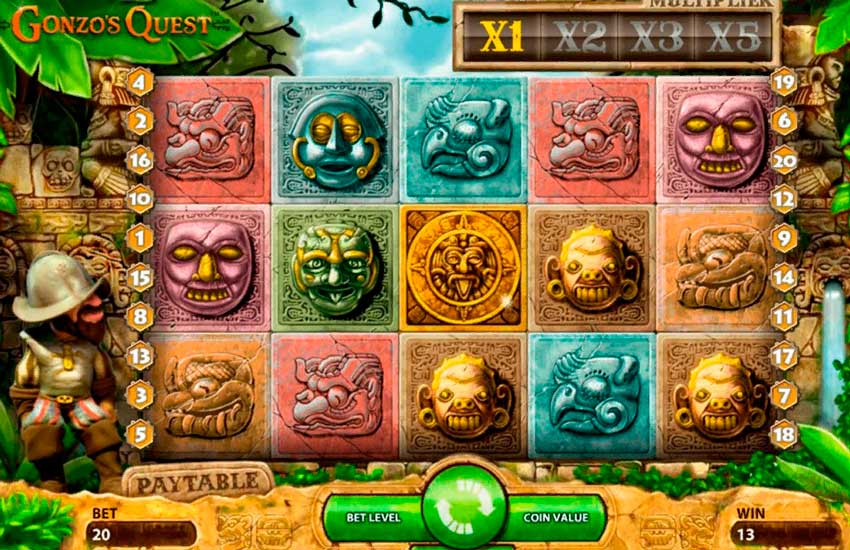 Demo version of the slot