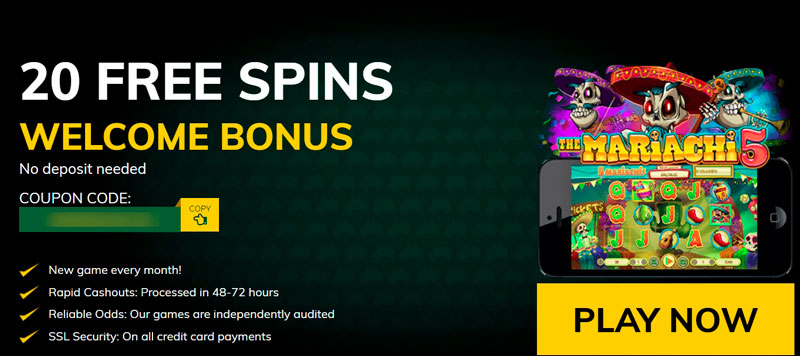 Instant play casinos offer no deposit bonuses for free