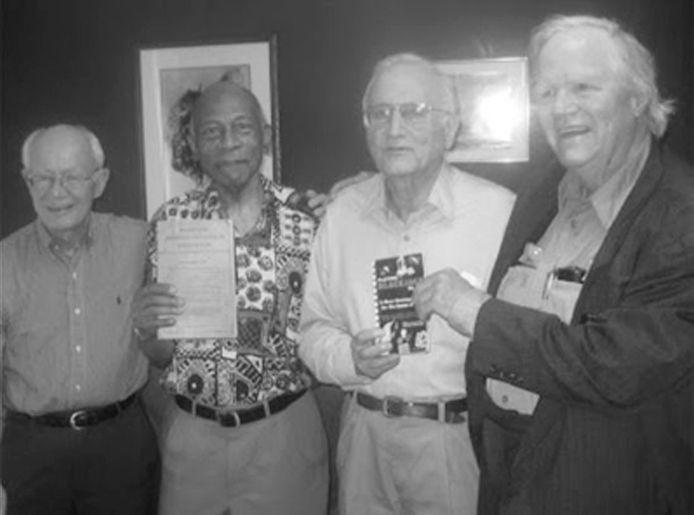 James McDermott, Wilbert Canty, Herbert Meisel and Roger Baldwin