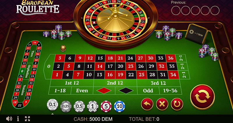 Playing roulette for fun