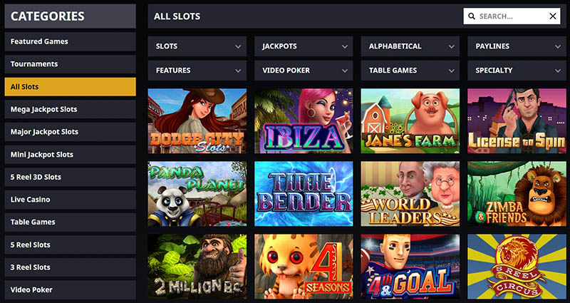 Casino slot games