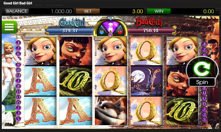 The Good Girl Bad Girl slot machine