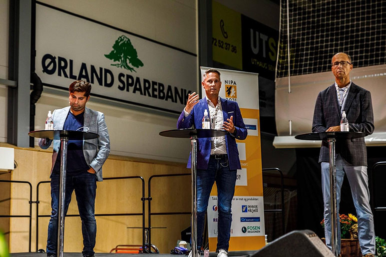 Carl Fredrik Stenstrøm at the NIPA conference in Norway in 2021