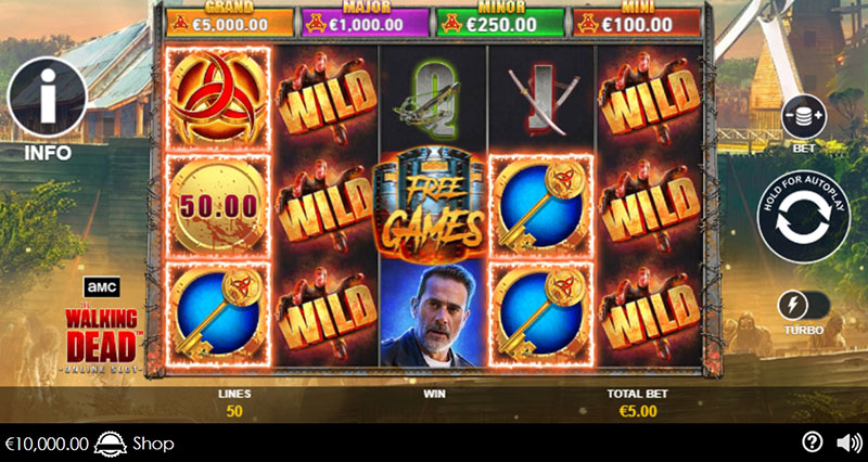 Example of a branded slot machine