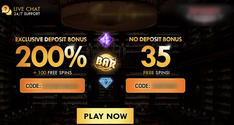 Casino bonuses with promo codes