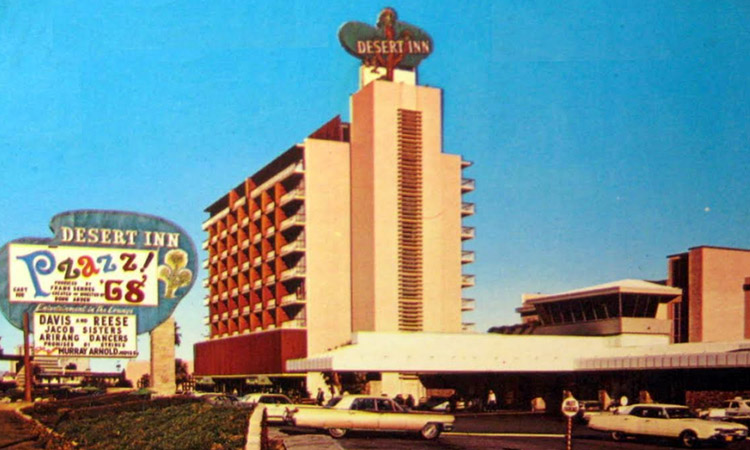 Old photo of the Desert Inn