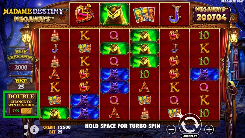 The Madame Destiny Megaways slot machine