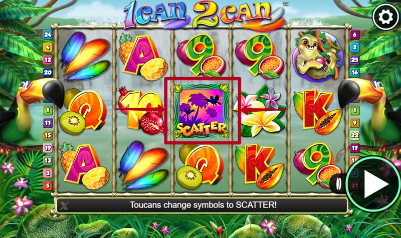 Classic slot with scatters