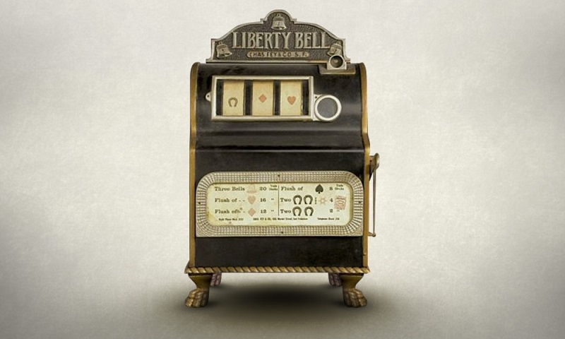 The Liberty Bell slot was created by Charles Fey in 1894