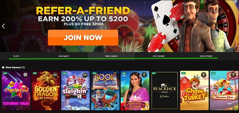 Online casino gambling