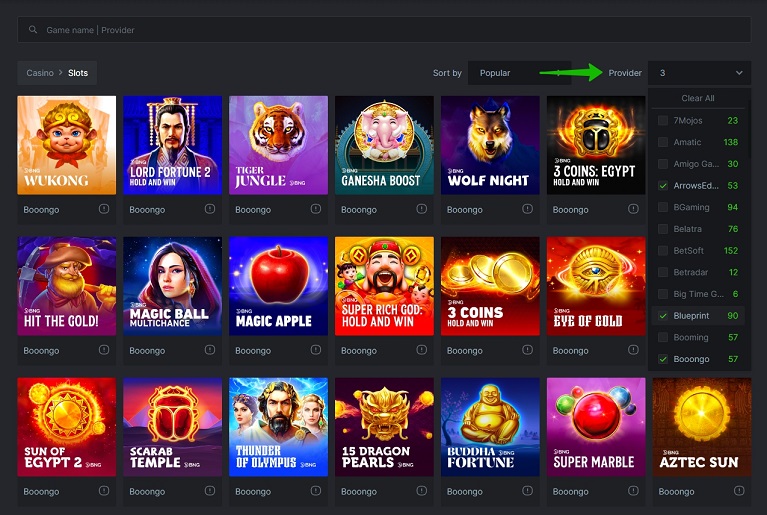 How to find a slot in a casino