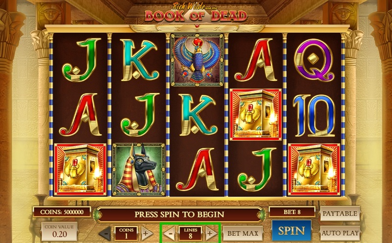 Slot paylines