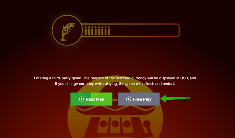How does the demo version of a slot work